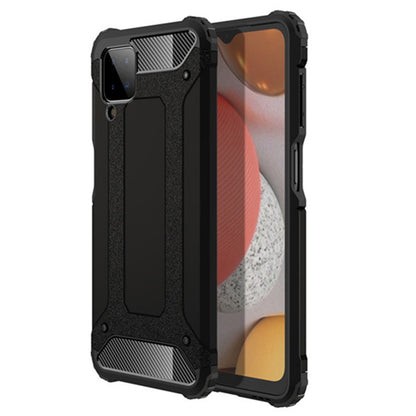 Coque pour Samsung Galaxy A12 Nacho A127 / A12 A125, Techsuit, Hybrid Armor, Noire