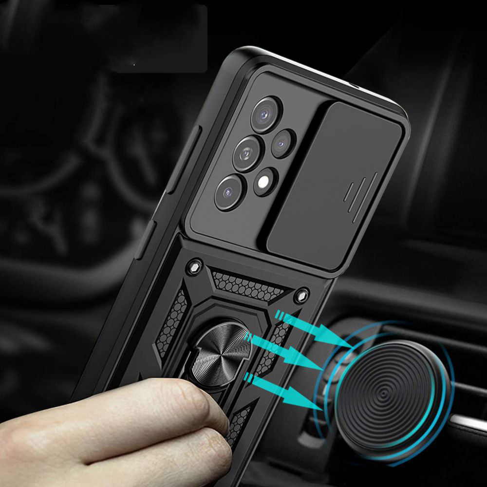 Case for Samsung Galaxy A13 A135, Techsuit, CamShield, Black