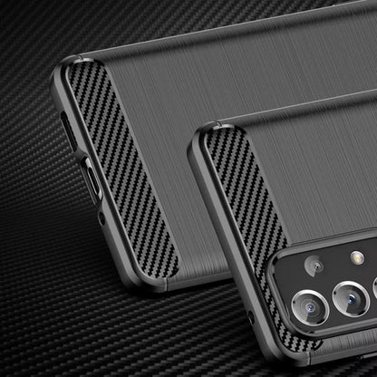 Coque pour Samsung Galaxy A13 A135, Techsuit, Carbone, Noire