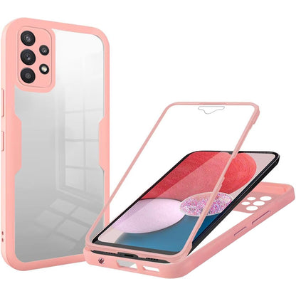 Hülle für Samsung Galaxy A13 A135, Techsuit, ColorVerse 360, Rosa
