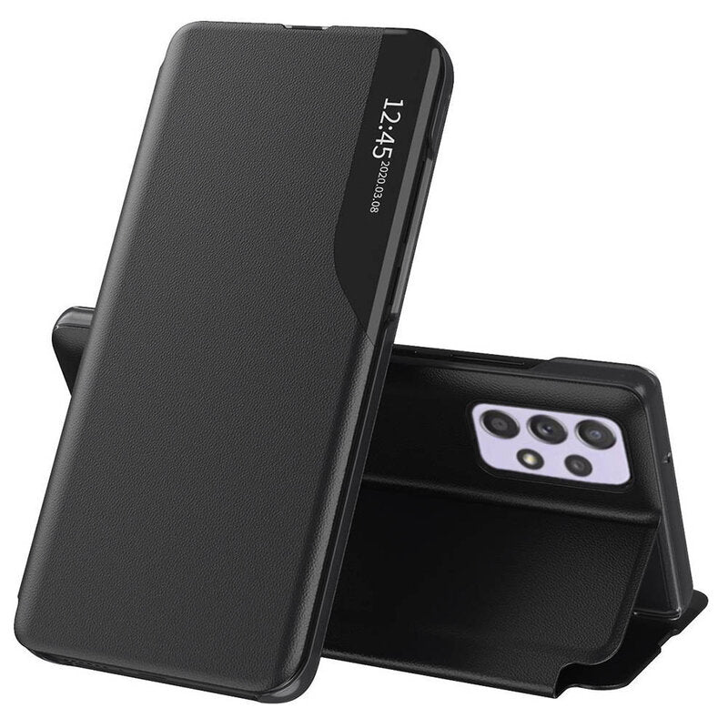 Coque pour Samsung Galaxy A13 A135, Techsuit, eFold, Noire