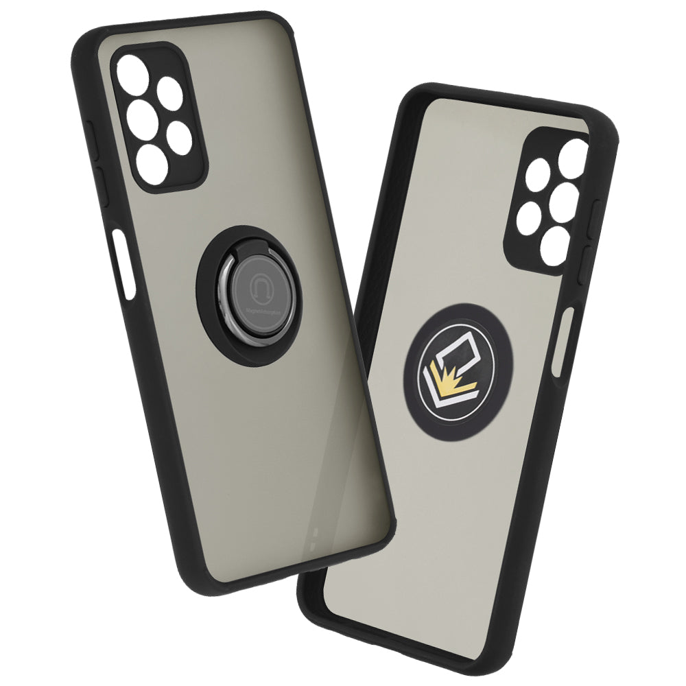 Coque pour Samsung Galaxy A13 A135, Techsuit, Glinth, Noire