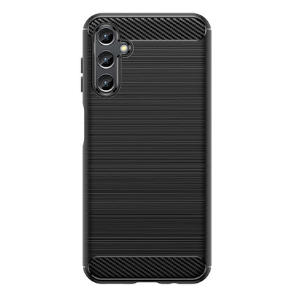 Coque pour Samsung Galaxy A14 A145 / A14 5G A146, Techsuit, Carbone, Noire