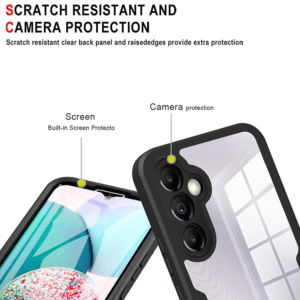 Coque pour Samsung Galaxy A14 A145 / A14 5G A146, Techsuit, ColorVerse 360, Noire