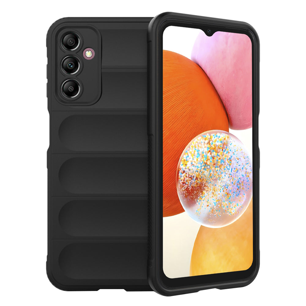 Coque pour Samsung Galaxy A14 A145 / A14 5G A146, Techsuit, Magic Shield, Noire