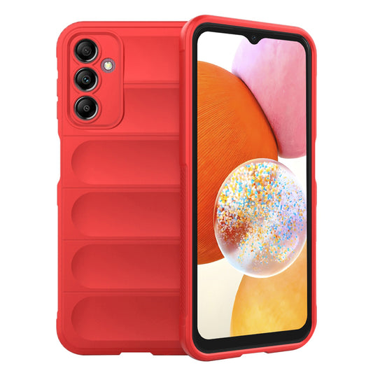 Coque pour Samsung Galaxy A14 A145 / A14 5G A146, Techsuit, Magic Shield, Rouge