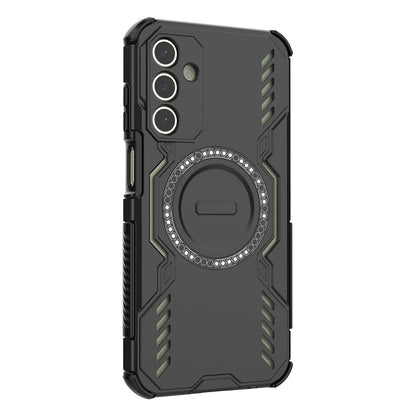 Coque MagSafe pour Samsung Galaxy A15 5G A156 / A15 A155, Techsuit, ArmorMag, Noire