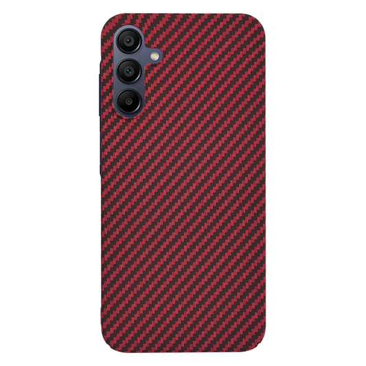 Coque pour Samsung Galaxy A15 5G A156 / A15 A155, Techsuit, Carbonite FiberShell, Rouge