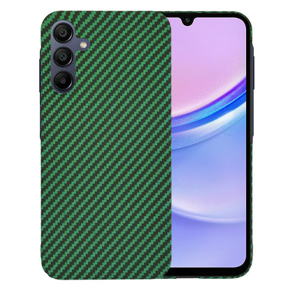 Coque pour Samsung Galaxy A15 5G A156 / A15 A155, Techsuit, Carbonite FiberShell, Vert
