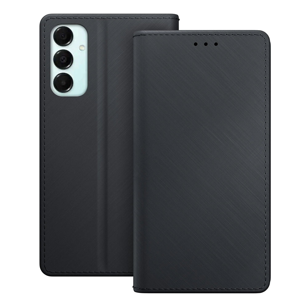 Hoes voor Samsung Galaxy A16 5G A166 / A16 4G A165, 3MK, Portemonnee, Zwart