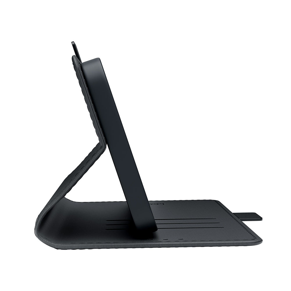 Hoes voor Samsung Galaxy A16 5G A166 / A16 4G A165, 3MK, Portemonnee, Zwart