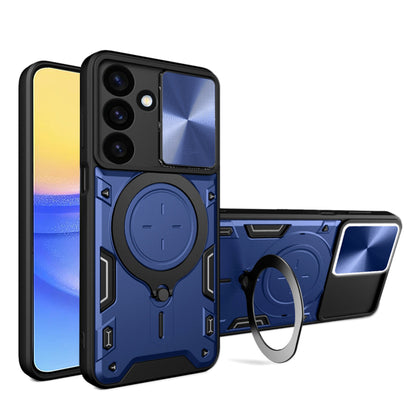 Hoes voor Samsung Galaxy A16 5G A166 / A16 4G A165, Techsuit, CamGuard Pro, Blauw