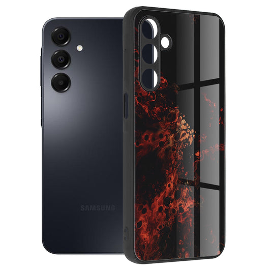 Étui pour Samsung Galaxy A16 5G A166 / A16 4G A165, Techsuit, Glaze, Rouge