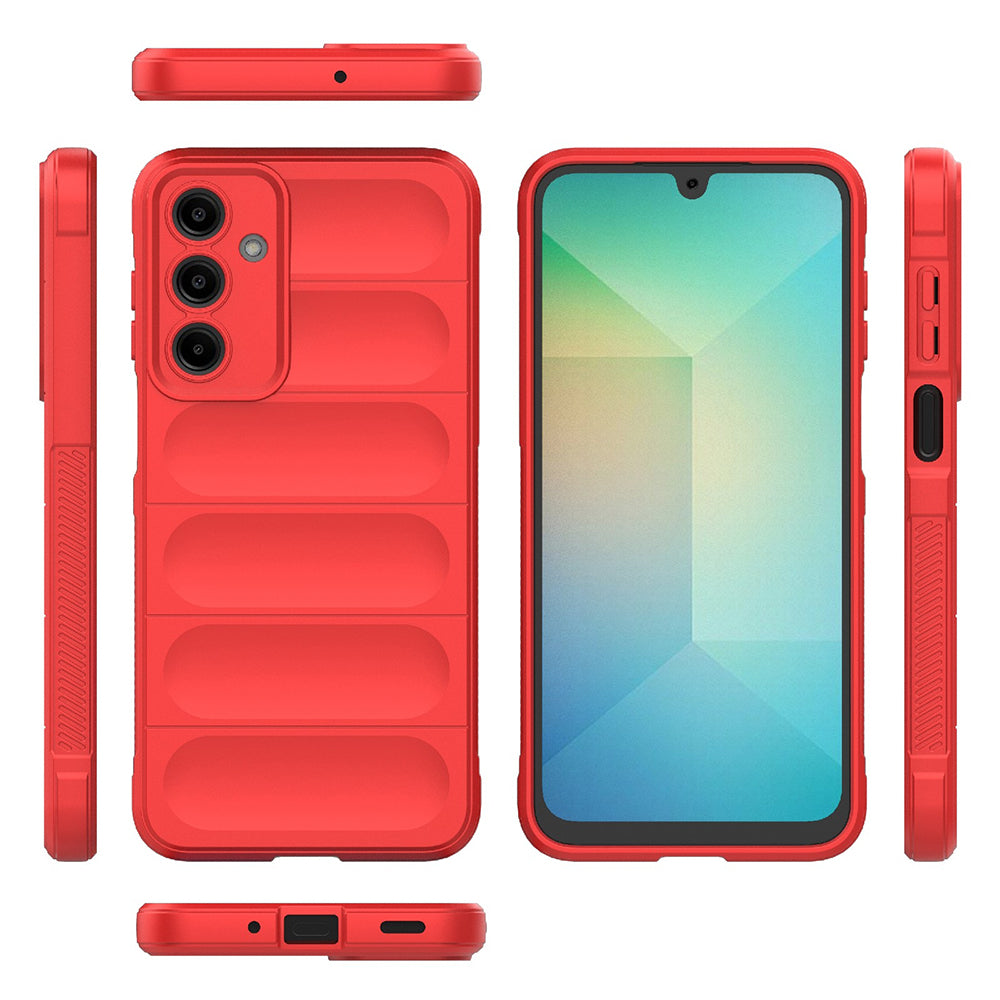Coque pour Samsung Galaxy A16 5G A166 / A16 4G A165, Techsuit, Magic Shield, Rouge