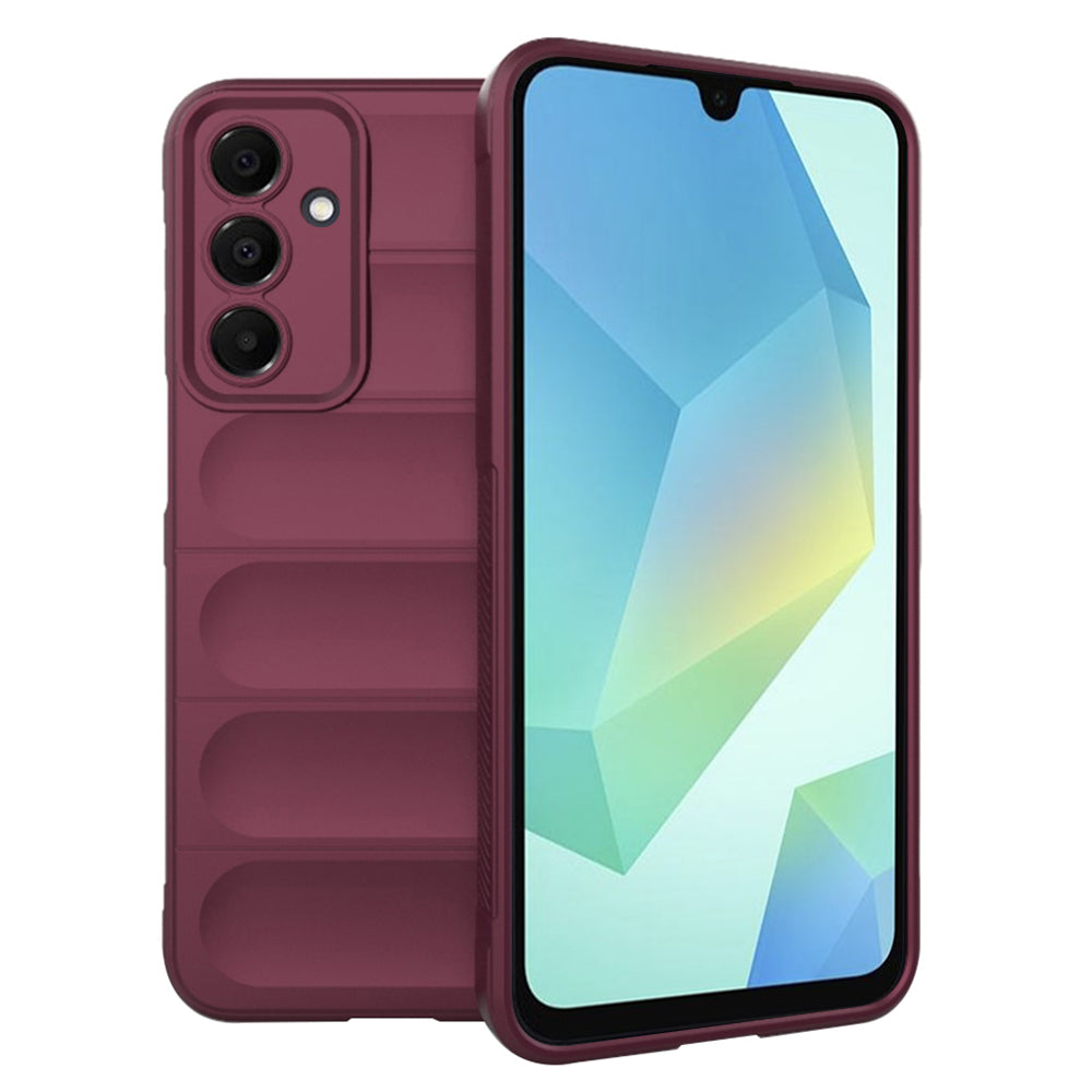 Coque pour Samsung Galaxy A16 5G A166 / A16 4G A165, Techsuit, Magic Shield, Bordeaux