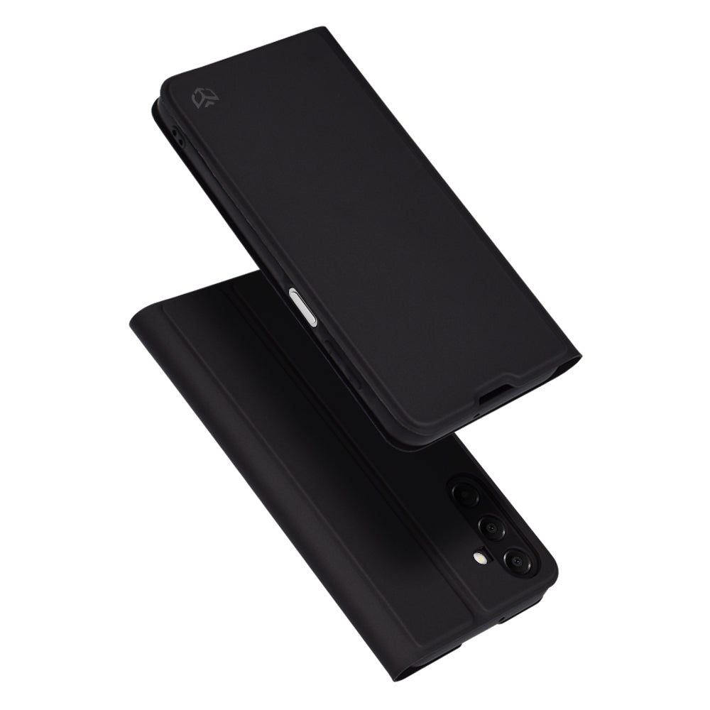 Hülle für Samsung Galaxy A16 5G A166 / A16 4G A165, Techsuit, Magskin Book, Schwarz