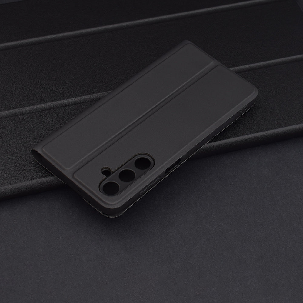 Hülle für Samsung Galaxy A16 5G A166 / A16 4G A165, Techsuit, Magskin Book, Schwarz
