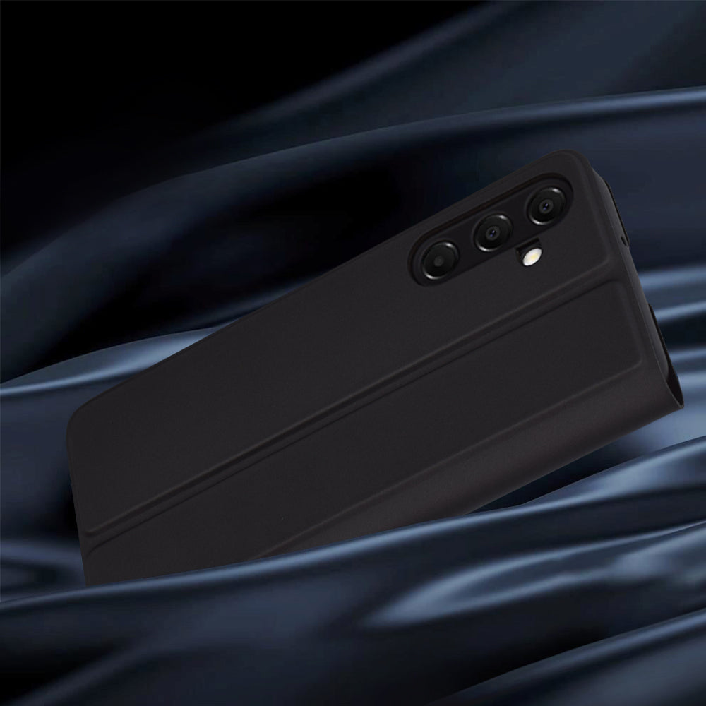 Hülle für Samsung Galaxy A16 5G A166 / A16 4G A165, Techsuit, Magskin Book, Schwarz