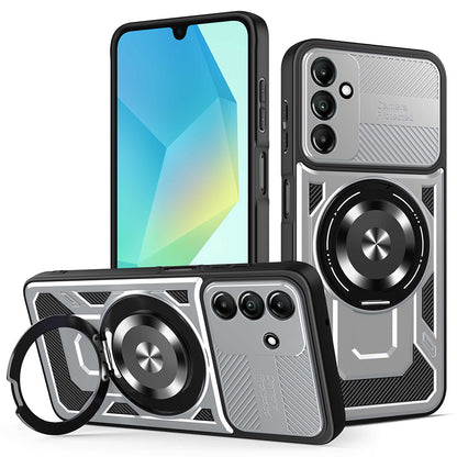 Hoes voor Samsung Galaxy A16 5G A166 / A16 4G A165, Techsuit, RuggedCam, Grijs