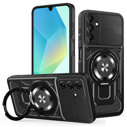 Coque pour Samsung Galaxy A16 5G A166 / A16 4G A165, Techsuit, RuggedCam, Noire