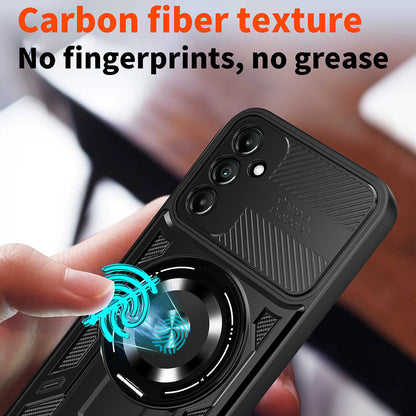 Coque pour Samsung Galaxy A16 5G A166 / A16 4G A165, Techsuit, RuggedCam, Noire