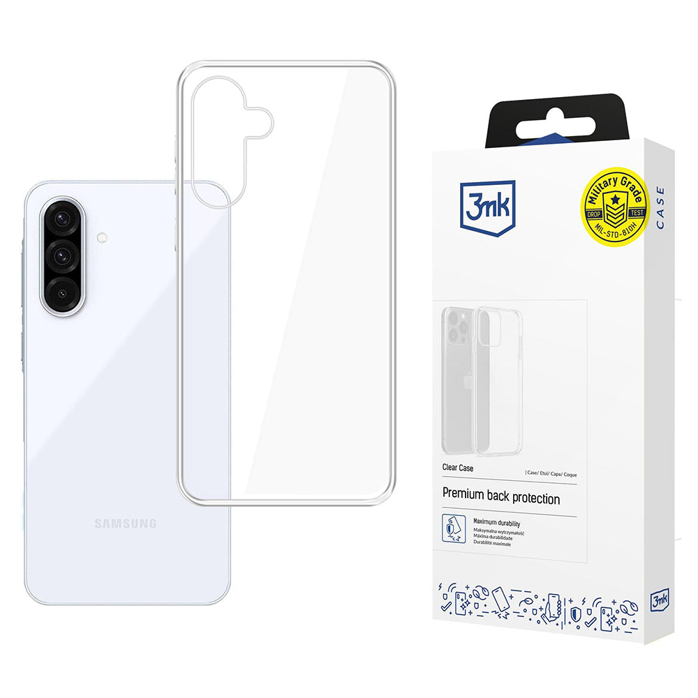 Case for Samsung Galaxy A17 4G / A17 5G, 3MK, Clear, Transparent