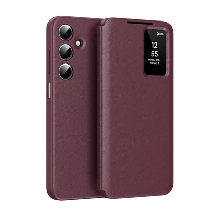 Hülle für Samsung Galaxy A17 4G / A17 5G / A26 A266, Techsuit, SmartView, Rot