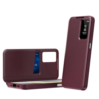 Hülle für Samsung Galaxy A17 4G / A17 5G / A26 A266, Techsuit, SmartView, Rot