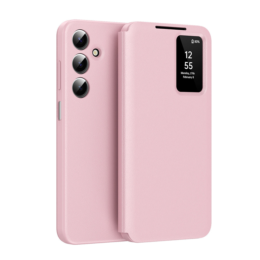 Hoes voor Samsung Galaxy A17 4G / A17 5G / A26 A266, Techsuit, SmartView, Roze