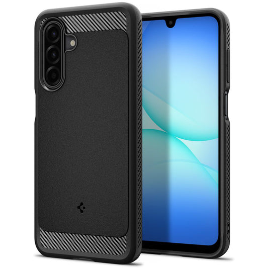 Hoes voor Samsung Galaxy A17 4G / A17 5G, Spigen, Rugged Armor, Zwart ACS09844
