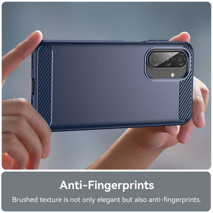 Hoes voor Samsung Galaxy A17 5G, Techsuit, Carbon, Blauw