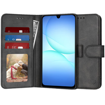 Coque pour Samsung Galaxy A17 5G, Techsuit, Diary Book, Noire