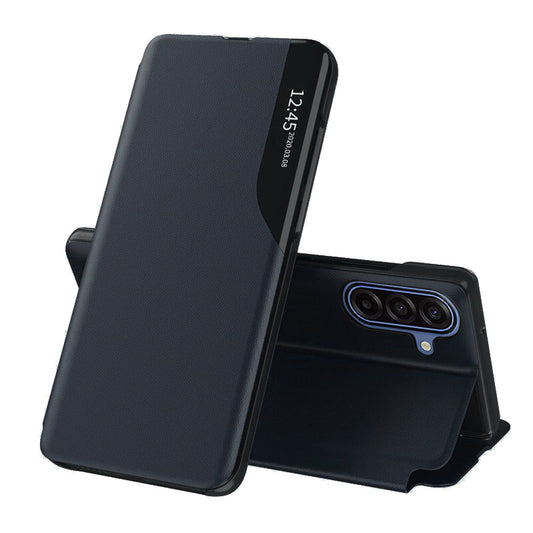 Hoes voor Samsung Galaxy A17 5G, Techsuit, eFold, Donkerblauw