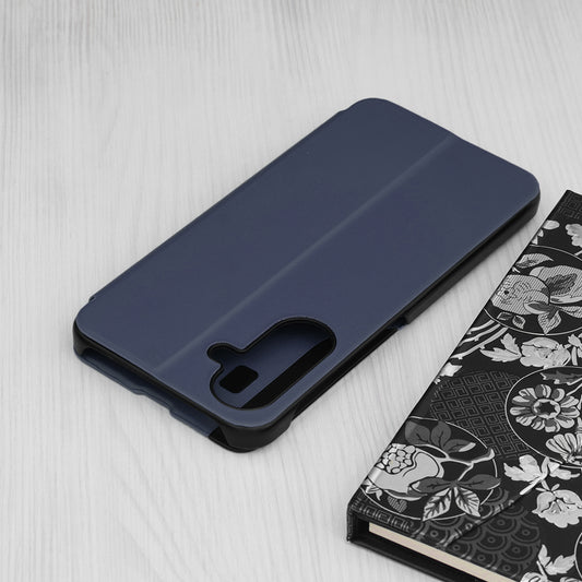 Hoes voor Samsung Galaxy A17 5G, Techsuit, eFold, Donkerblauw