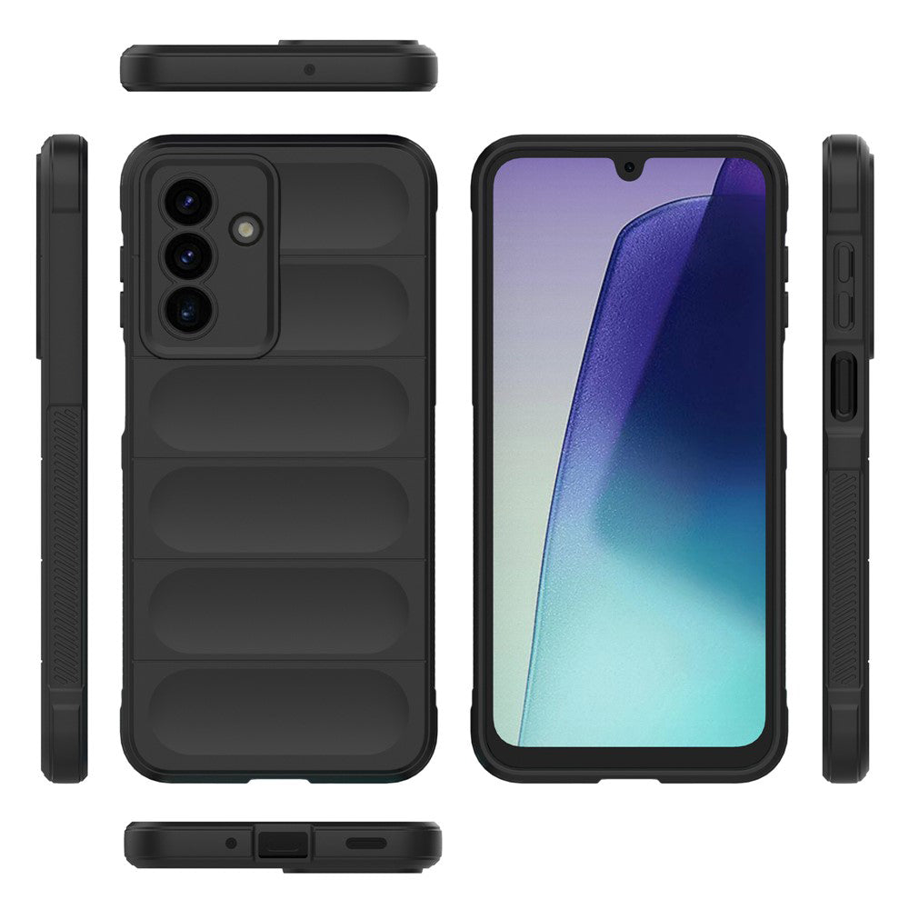 Hoesje voor Samsung Galaxy A17 5G, Techsuit, Magic Shield, Zwart