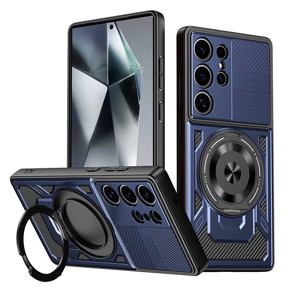 Case for Samsung Galaxy A17 5G, Techsuit, RuggedCam, Blue