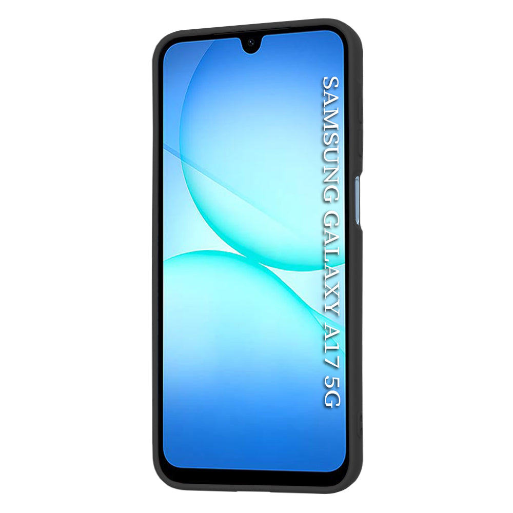 Hülle für Samsung Galaxy A17 5G, Techsuit, SoftFlex, Schwarz