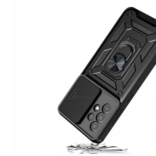 Hülle für Samsung Galaxy A23 5G A236 / A23 A235, Techsuit, CamShield, Schwarz
