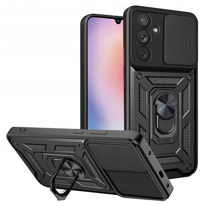 Coque pour Samsung Galaxy A24 4G A245, Techsuit, CamShield, Noire