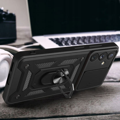 Hülle für Samsung Galaxy A25 A256, Techsuit, CamShield, Schwarz