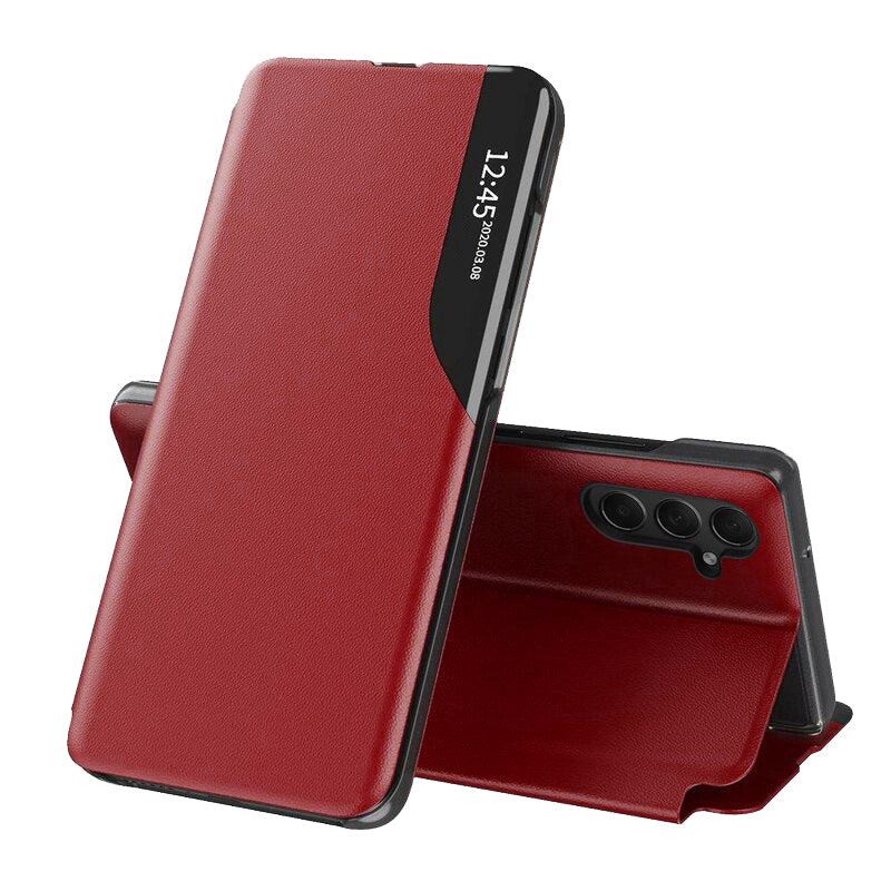 Coque pour Samsung Galaxy A25 A256, Techsuit, eFold, Rouge