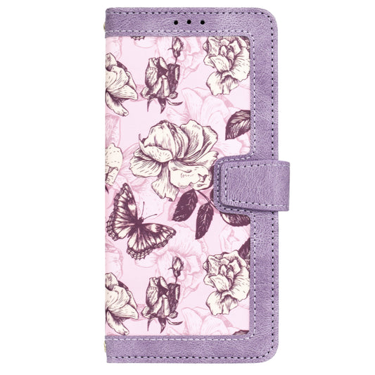 Hoes voor Samsung Galaxy A25 A256, Techsuit, FlipCraft, Paars