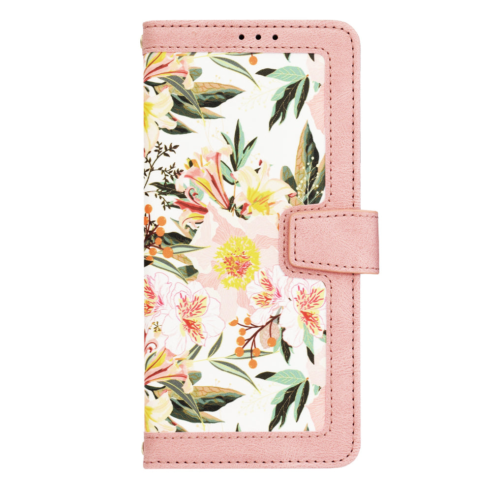 Hülle für Samsung Galaxy A25 A256, Techsuit, FlipCraft, Rosa