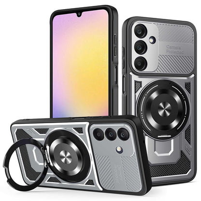Hoes voor Samsung Galaxy A25 A256, Techsuit, RuggedCam, Grijs