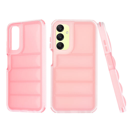 Coque pour Samsung Galaxy A25 A256, Techsuit, Wave Shield, Rose