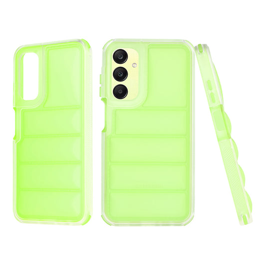 Hoes voor Samsung Galaxy A25 A256, Techsuit, Wave Shield, Groen