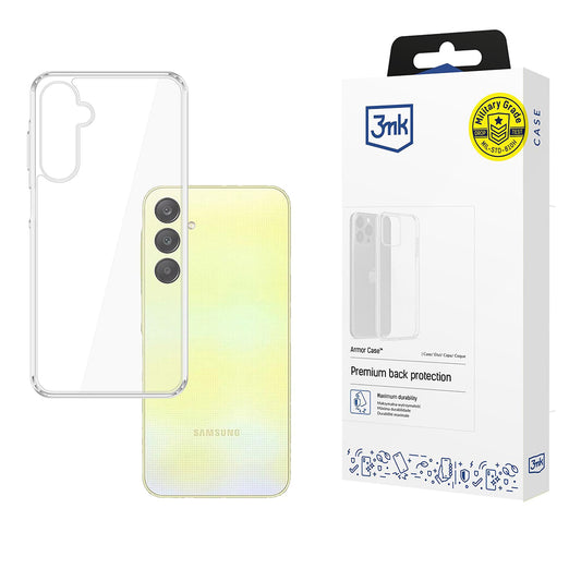 Hoesje voor Samsung Galaxy A26 A266, 3MK, Armor, Transparant