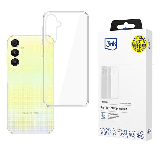 Hoes voor Samsung Galaxy A26 A266, 3MK, Clear, Transparant