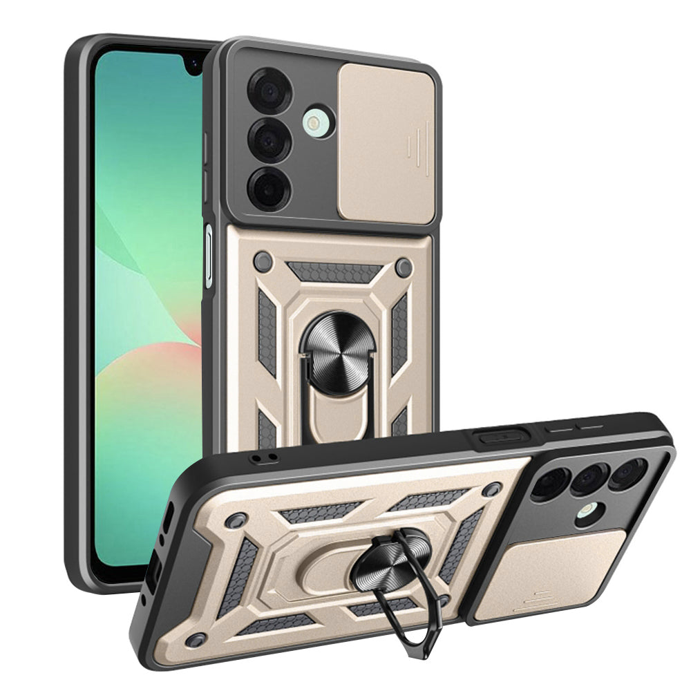 Coque pour Samsung Galaxy A26 A266, Techsuit, CamShield, Dorée