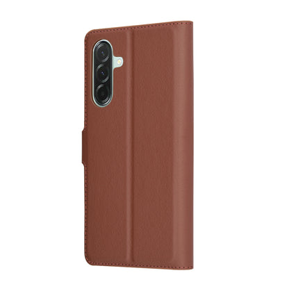 Coque pour Samsung Galaxy A26 A266, Techsuit, Leather Folio, Marron